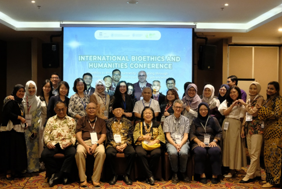 A group photo with participants at the pre-conference workshop